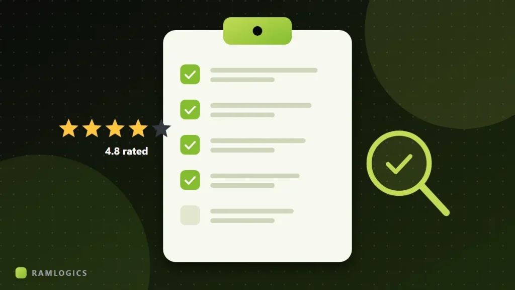 Checklist for hiring a software development partner