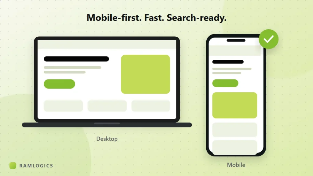 Mobile-friendly website design