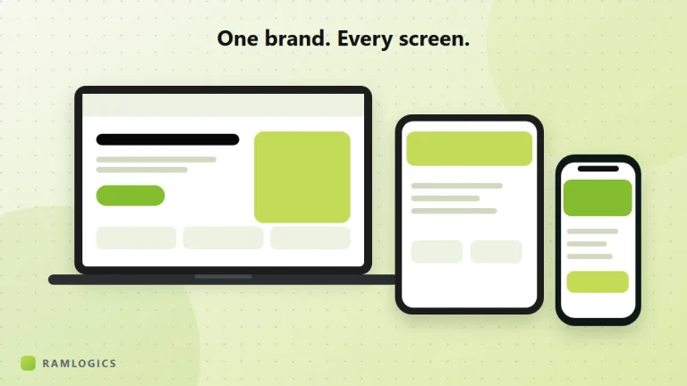 Website, web app and mobile app on different devices
